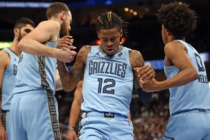 必赢-14战12胜冲至西部第二 灰熊正成为NBA的一朵奇葩