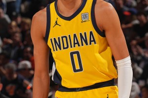 😐哈利伯顿多项数据东决队内第一，但未能获得分区决赛MVP